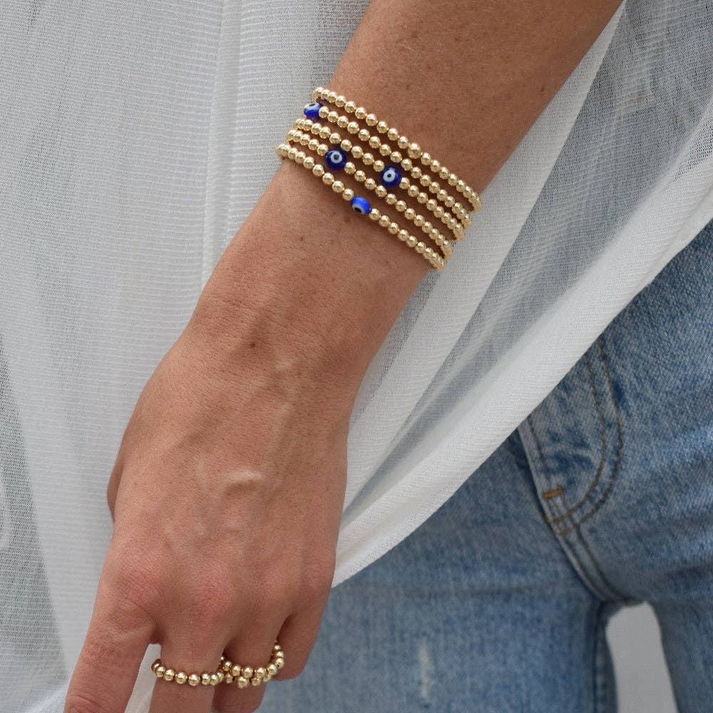 22 Jewelry - Wholesale Beaded Bracelet - ATHENA BRACELET 4MM15