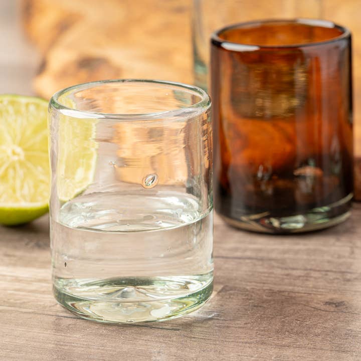 Verve Culture - Wholesale Shot glass - Handblown Shooter Glasses - Clear3