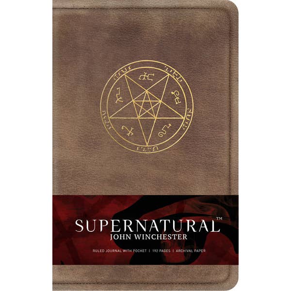 Insight Editions - Wholesale Journal/Diary - Supernatural: John Winchester Hardcover Ruled Journal