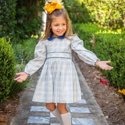 Pigens "Mia & Jules" Klassiske Ternede Kjole for engroshandel hos Marco and Lizzy