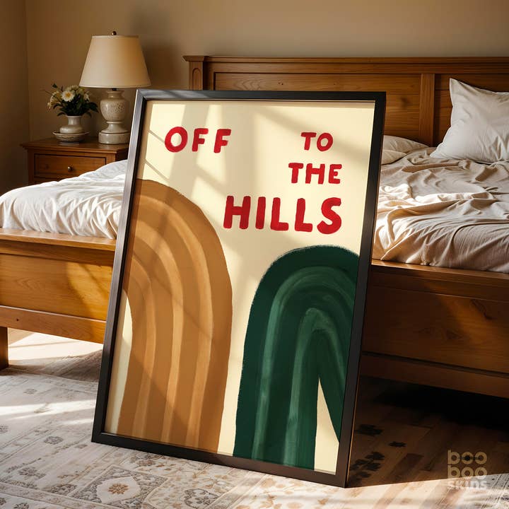 Off To The Hills - Outdoor Adventures - Walking Hiking for wholesale by BOOBOOSKINS