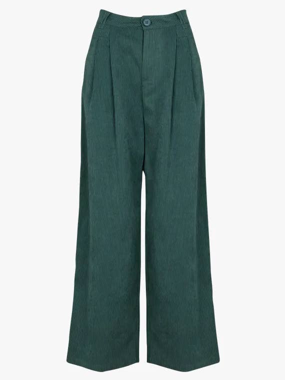 T24249019 - Stribede bukser med brede ben til damer for engroshandel hos The Korner - USA