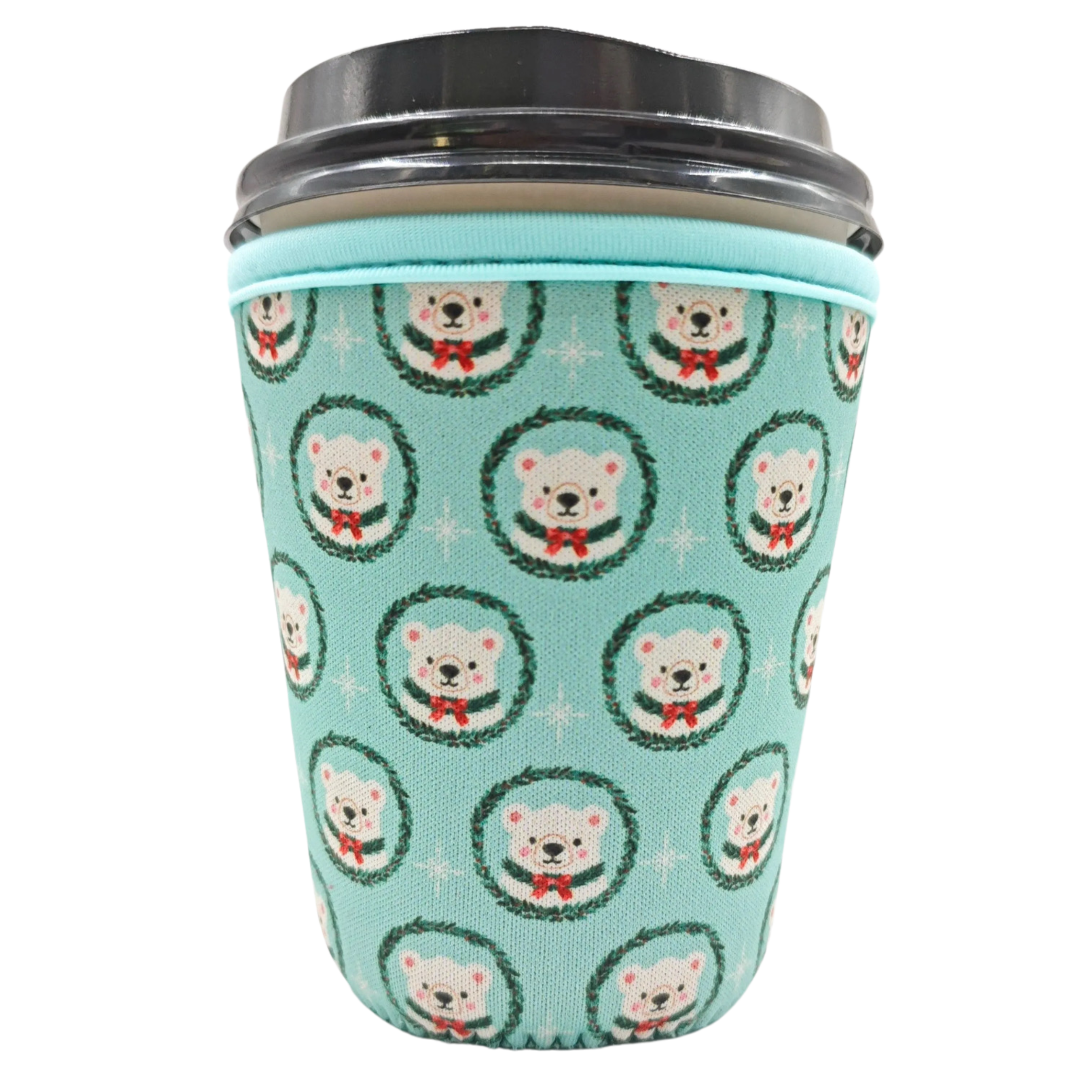 Kayla Noelle Co – Engroshandel Drikkedunke – Glædelige Isbjørne - Genanvendelig Kaffemuffe til Jul0