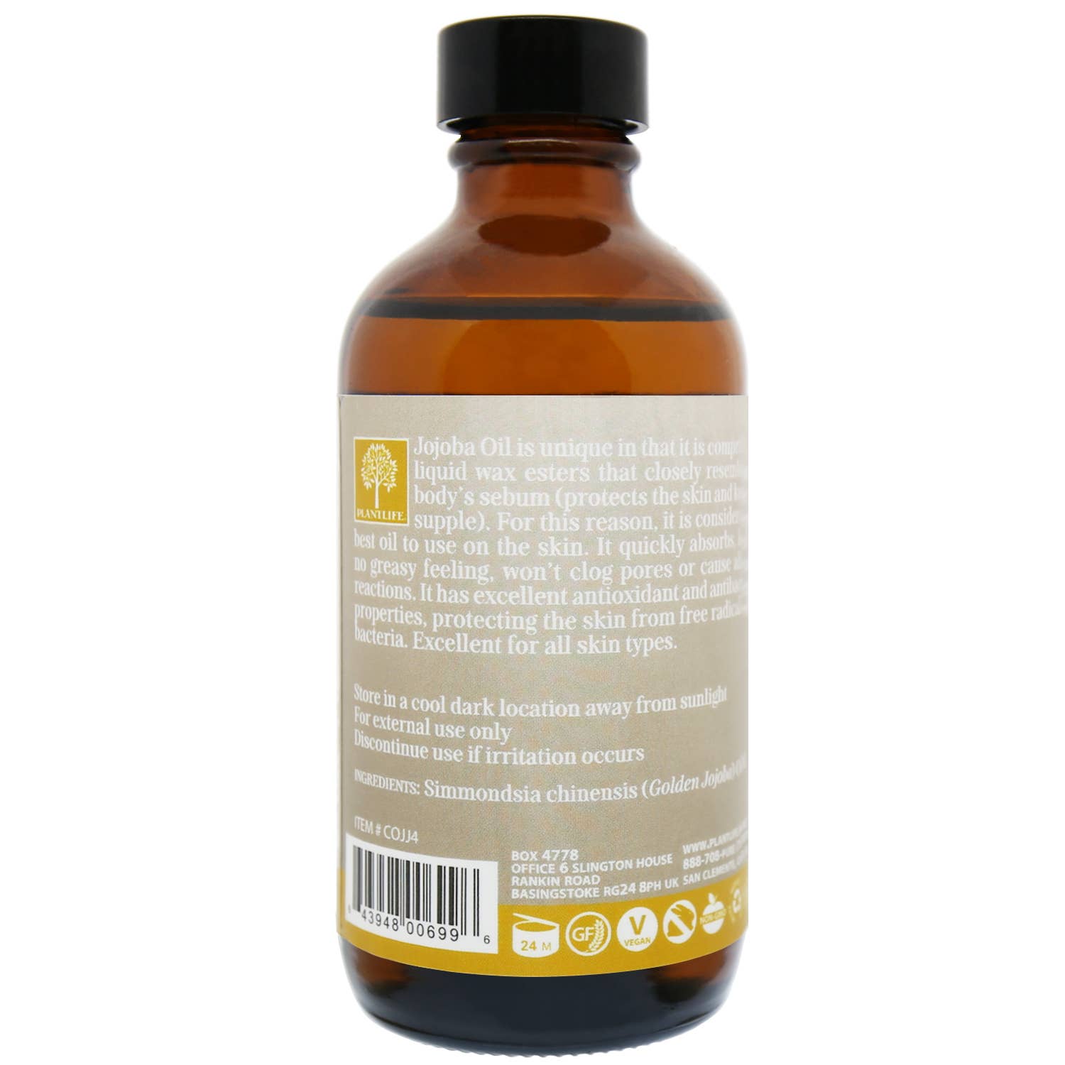 Plantlife – Engroshandel Bad/Kropsolie – Golden Jojobaolie1