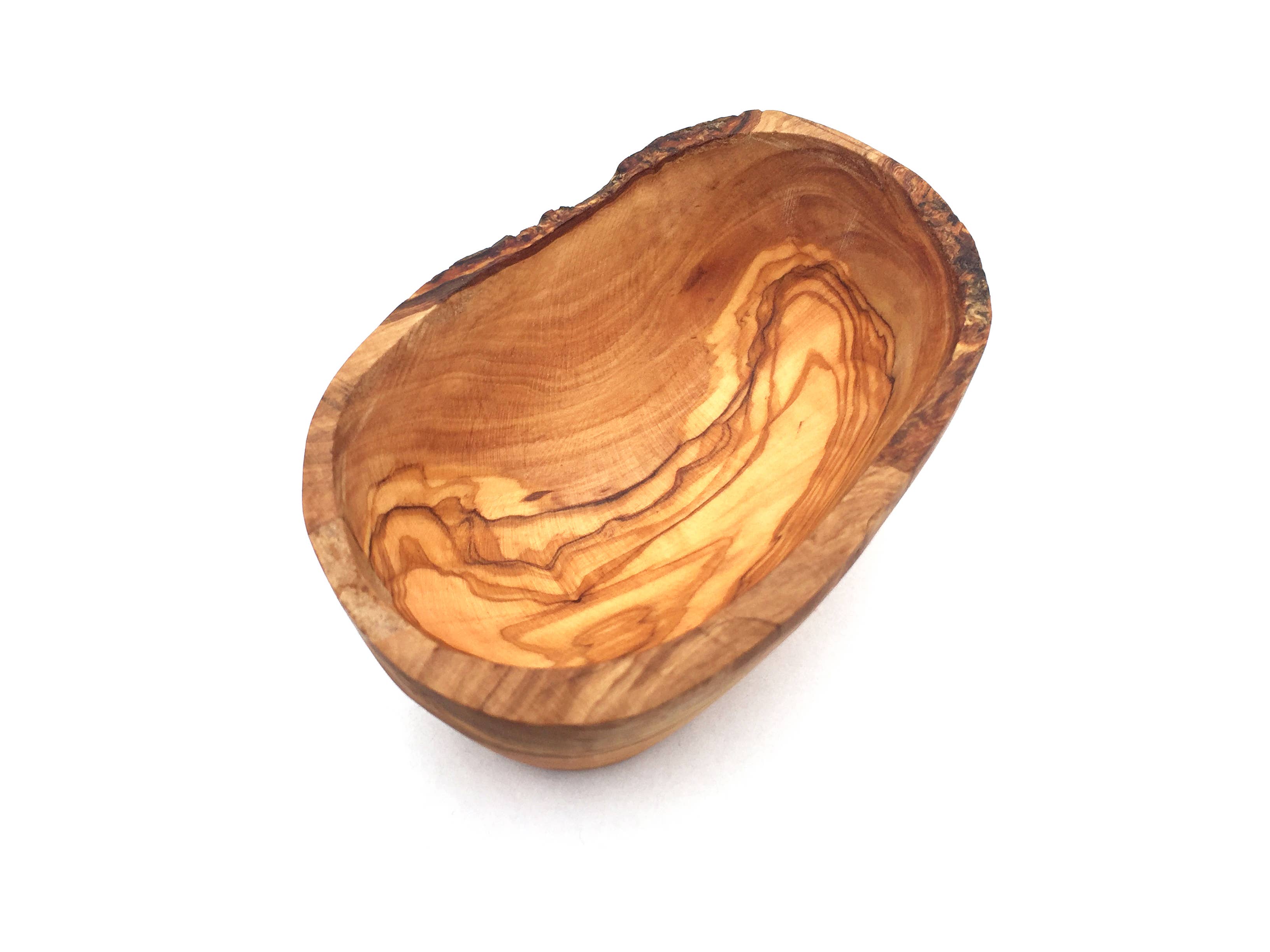 medina mood - Wholesale Bowl - Rustic oval bowl handmade from olive wood2