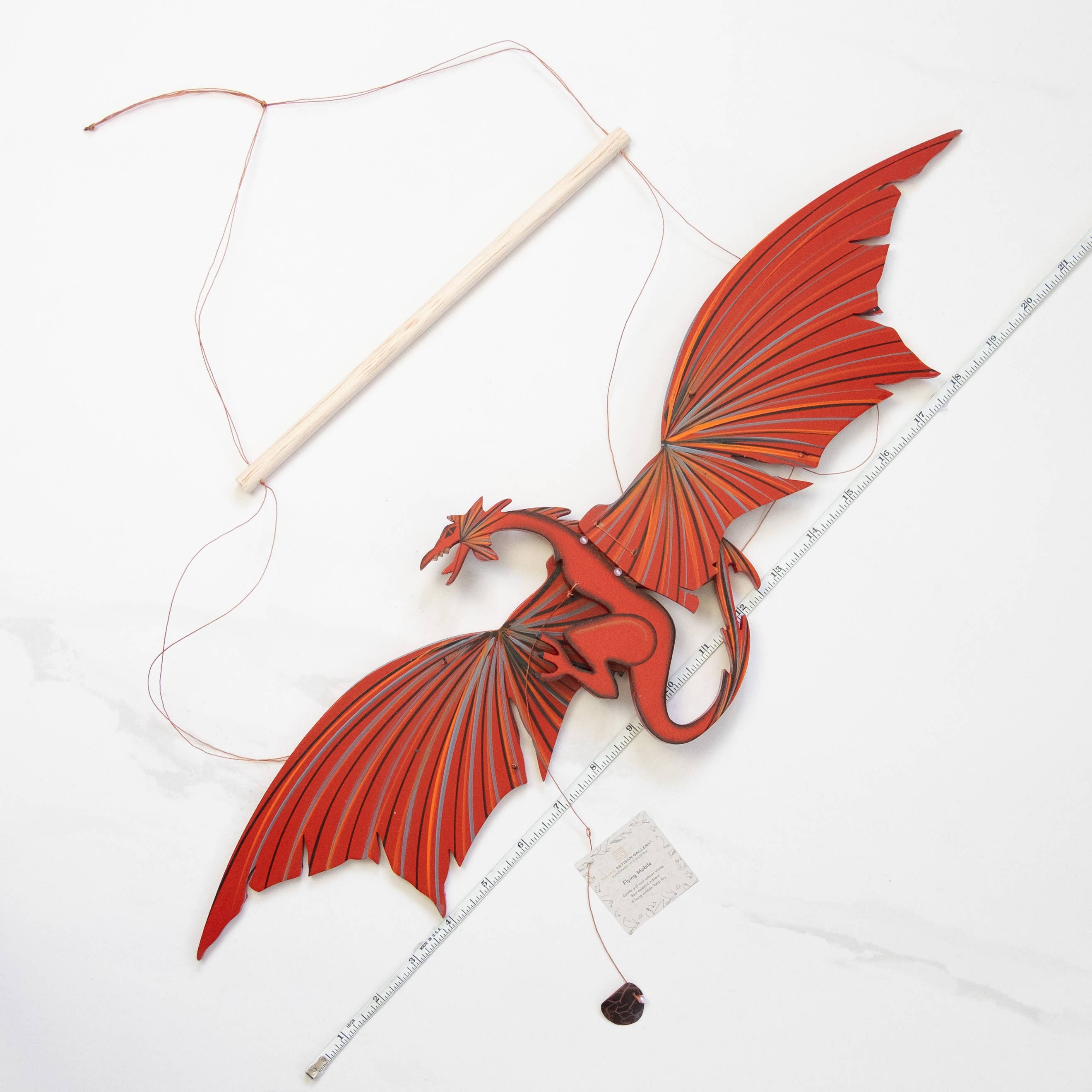 Tulia's Artisan Gallery - Wholesale Mobile - Dragon Flying Mobile - Welsh5