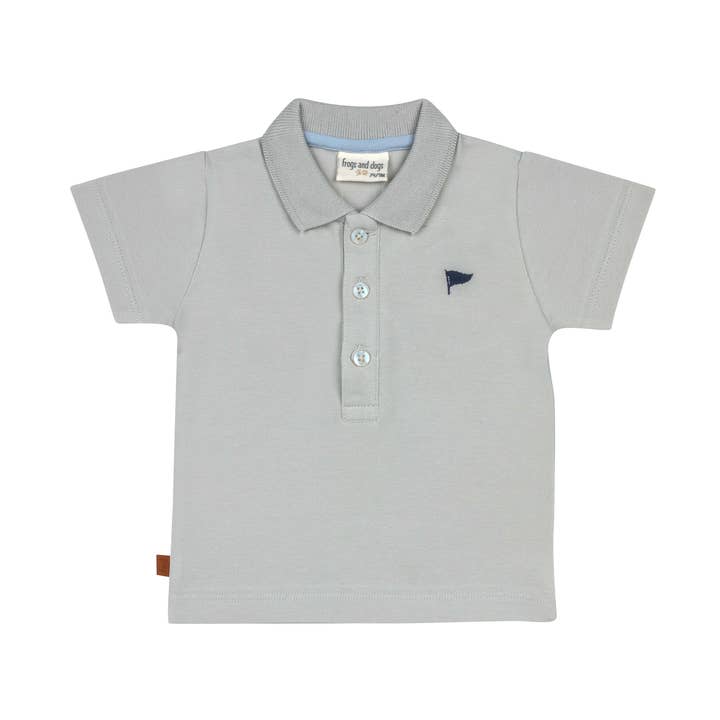 Polo Flag Kids | Grå viol för wholesale av Frogs & Dogs