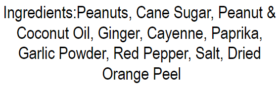 Blindspot Nutbutters - Wholesale Sauce - Thai Peanut Sauce3