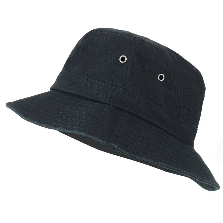 Oversize Short Brim Outdoor Bucket Hat for wholesale by Trendy Apparel Shop