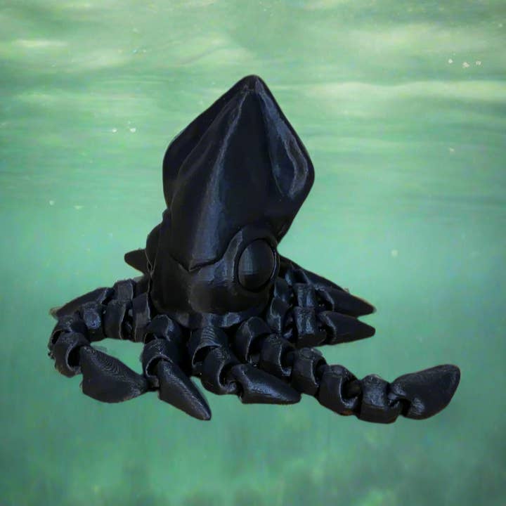 Tiny Squid for wholesale by The 3D Printiverse