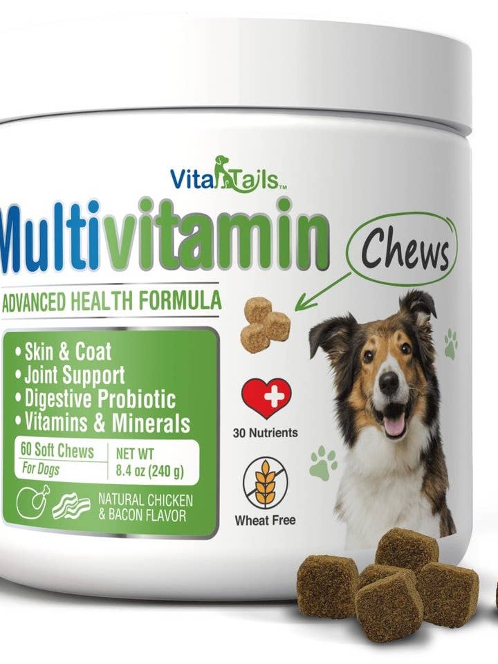 Multivitamin Soft Chews for Dogs - 60 Count for wholesale by Natural Cure Labs