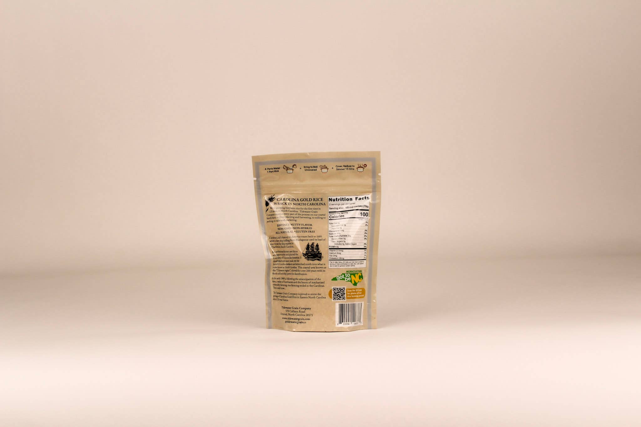 Tidewater Grain Company - Wholesale Rice - Carolina Gold Heirloom Rice - 1 Cup5