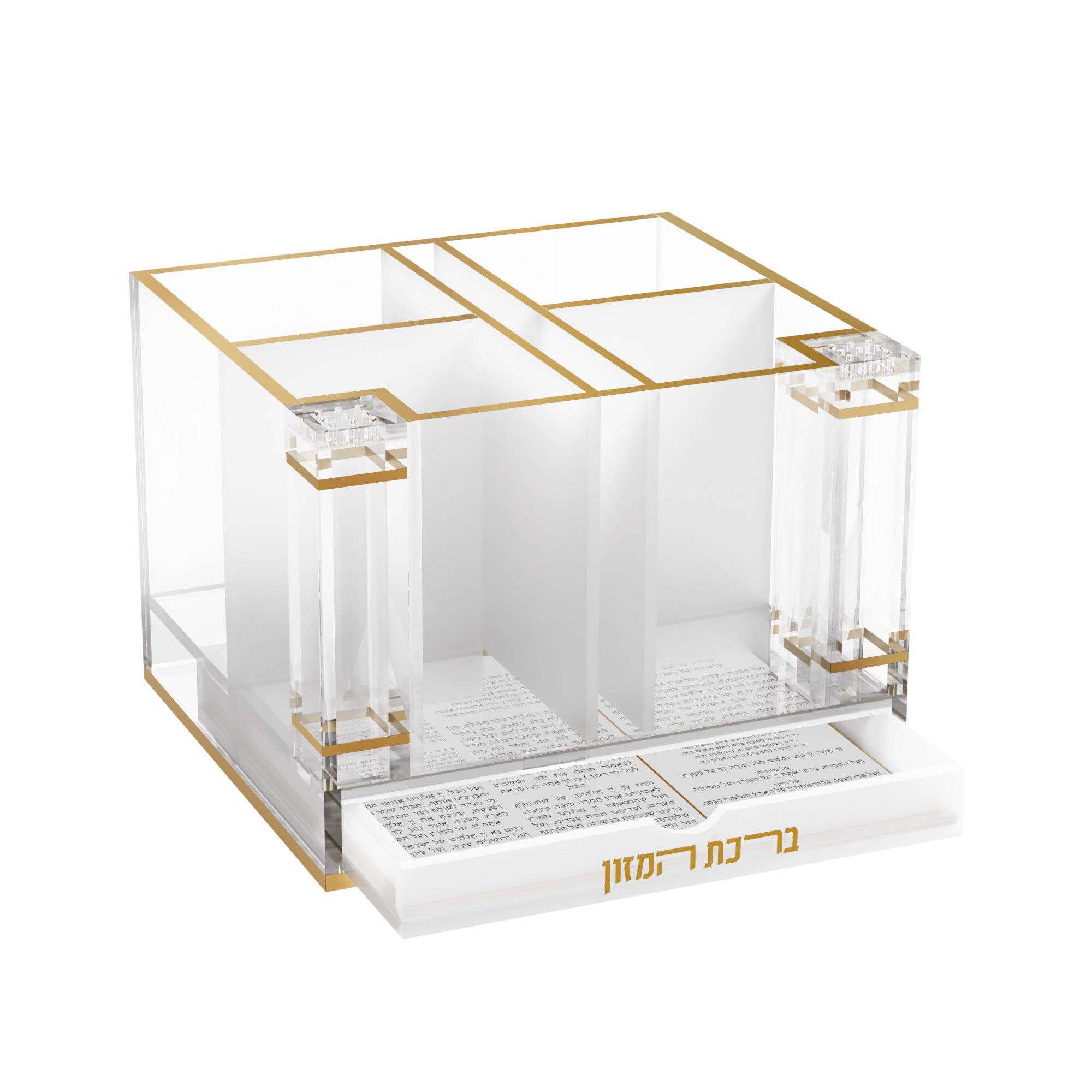 Feldart LLC - Wholesale Utensil Holder - Classic Cutlery Holder with Salt & Bencher Set1