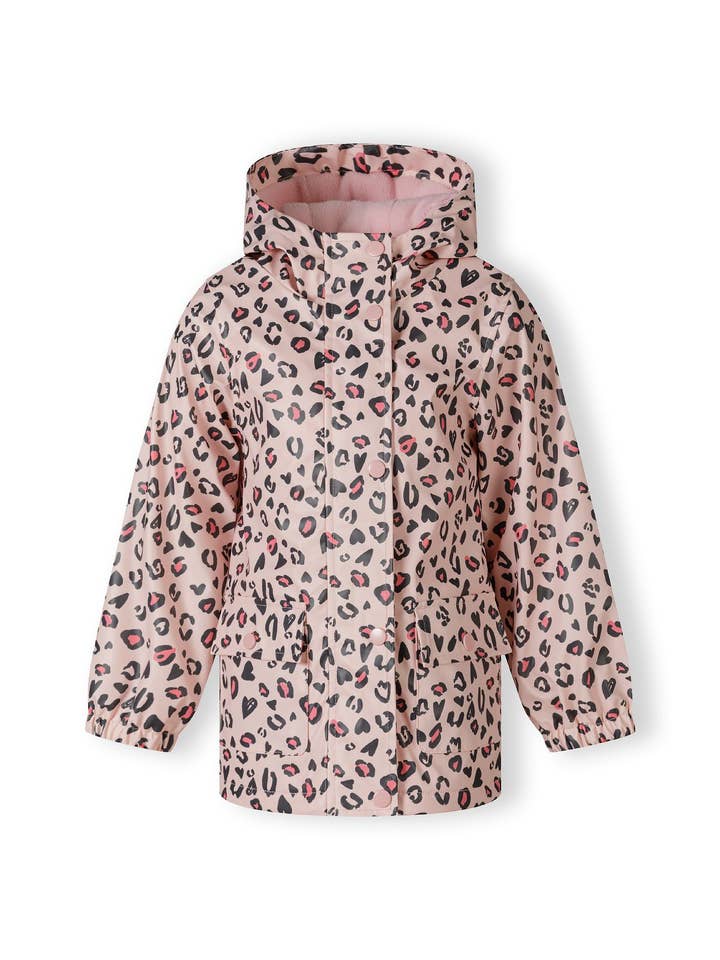 Minoti sp. z o.o. - Wholesale Raincoat - Kids - Girls printed rain jacket 2-14y light pink