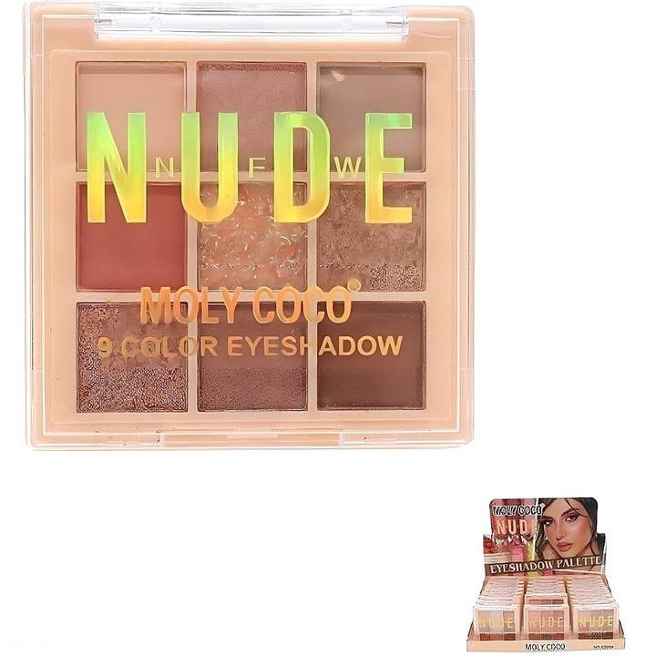 Diacly - Wholesale Eyeshadow Palette - 24pk Red Brown Tint Nude Eyesshadow Pack