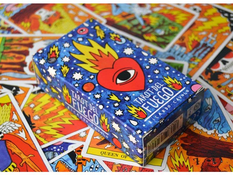 Cardshouse - Wholesale Tarot Cards - Tarot Del Fuego Deck Fournier3