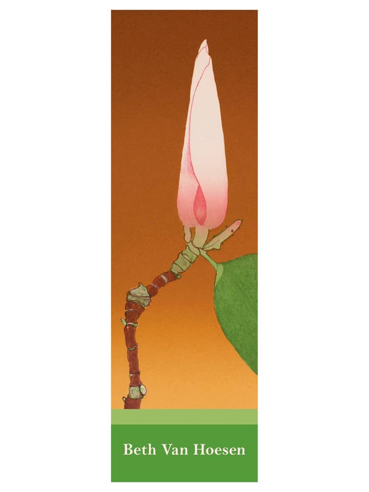 Beth Van Hoesen: Magnolia Bud Bookmark for wholesale by Pomegranate
