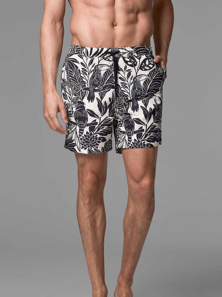 Men's Swim Trunks | Moonlit Tropics for wholesale by Coolibar