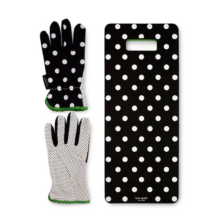 Ensemble de genouillères et de gants, Picture Dot pour la vente par Kate Spade New York by Lifeguard Press