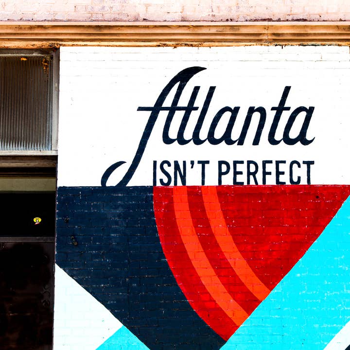 Atlanta não é uma montanha-russa mural perfeita por atacado de South Austin Gallery