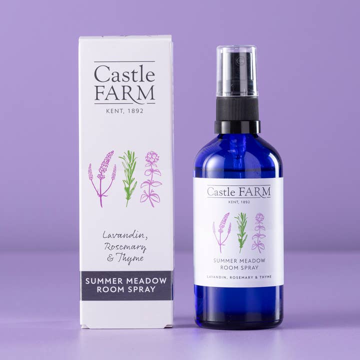Summer Meadow Room Spray for engroshandel hos Castle Farm Kent
