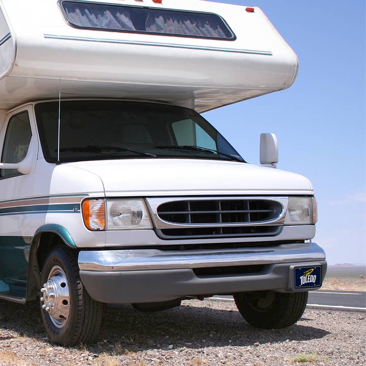 Rico Industries - Wholesale Car Decorative Charm - Unisex - NCAA Toledo Rockets Metal Tag3