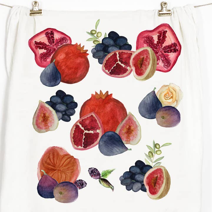 Torchon Fruits pour la vente par Honey Brush Design®