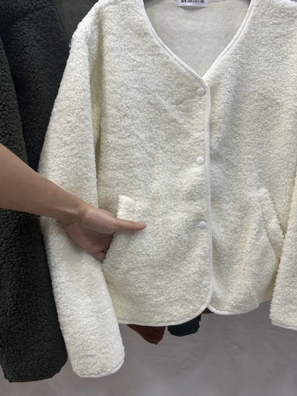 Mimi & Gogo - Wholesale Bomber Jacket - Women's - Bomber Jacket Fleece Jacket @3388_BomberMoumoute15