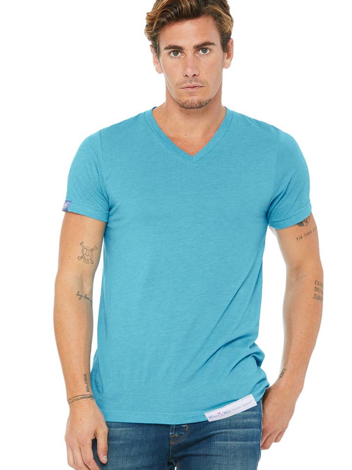 Aquamarine Infused - Men's/Uni Tee for wholesale by Bliss and Bles Apparel