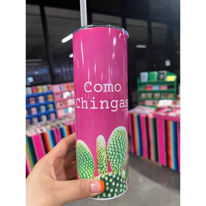 Very That - Wholesale Insulated Mug/Tumbler - Como Chingas Pink Tumbler