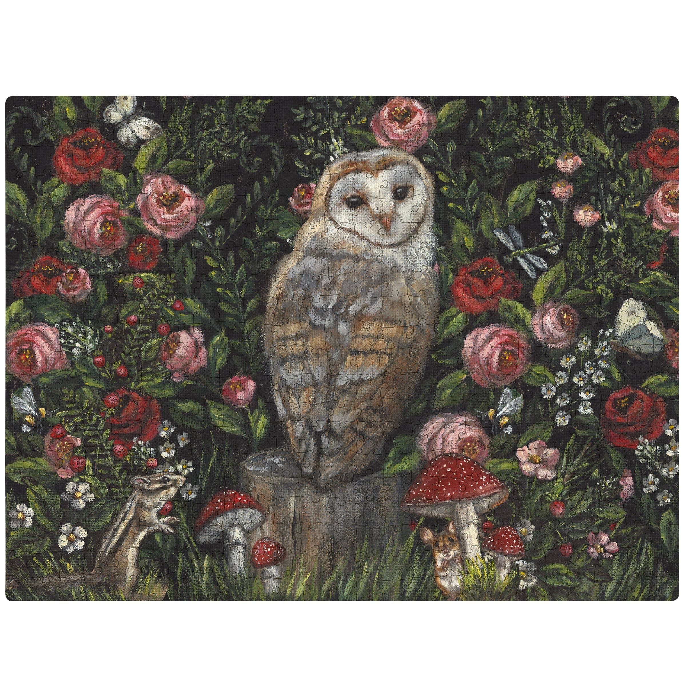 Primitives by Kathy - Wholesale Puzzle - Adult - Woodland Friends Puzzle1