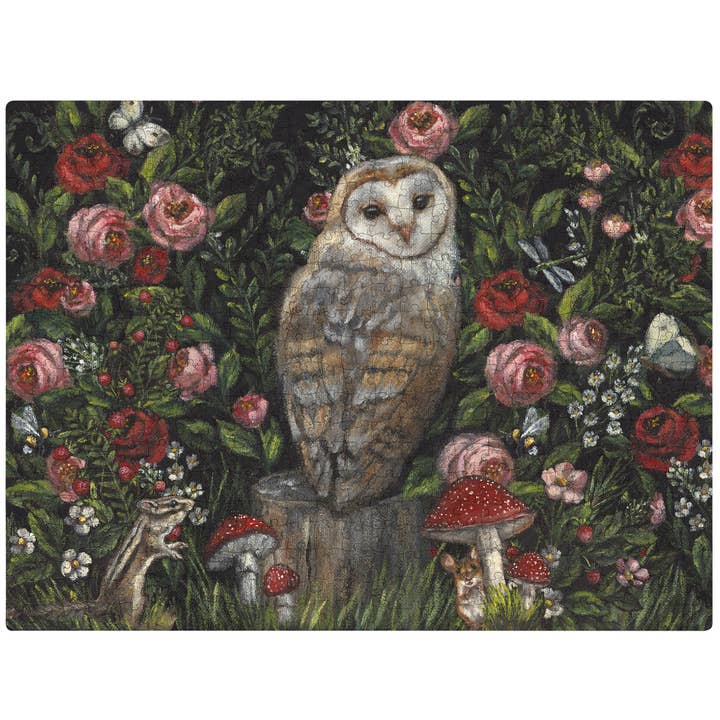 Primitives by Kathy - Wholesale Puzzle - Adult - Woodland Friends Puzzle1