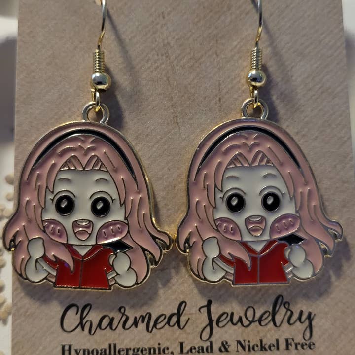 Con-Quest Crafts - Wholesale Jewelry Set - Shounen Anime Inspired Earrings, Necklaces & Zipper Pulls 9