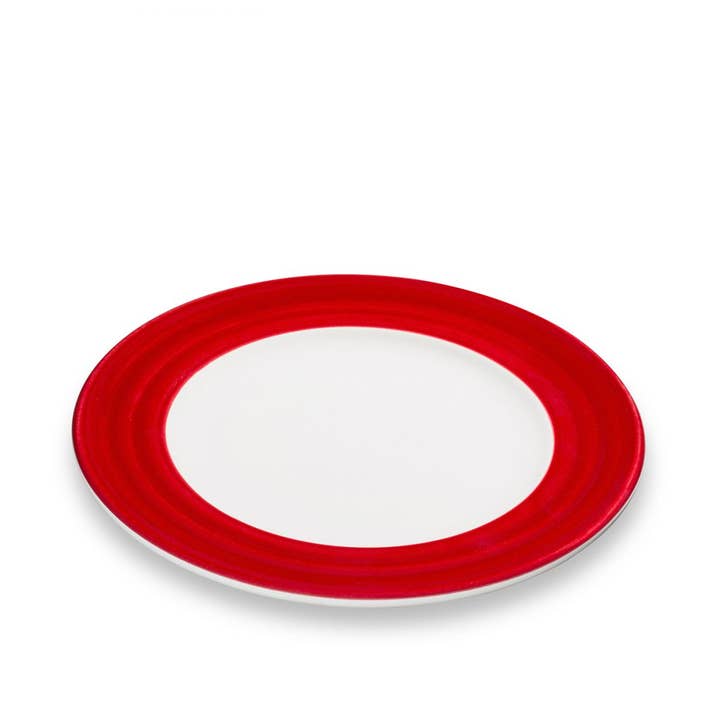 Gmundner Keramik Handels GmbH - Wholesale Borden - Variation Bordeaux rood dessertbord Gourmet (diameter 18 cm)