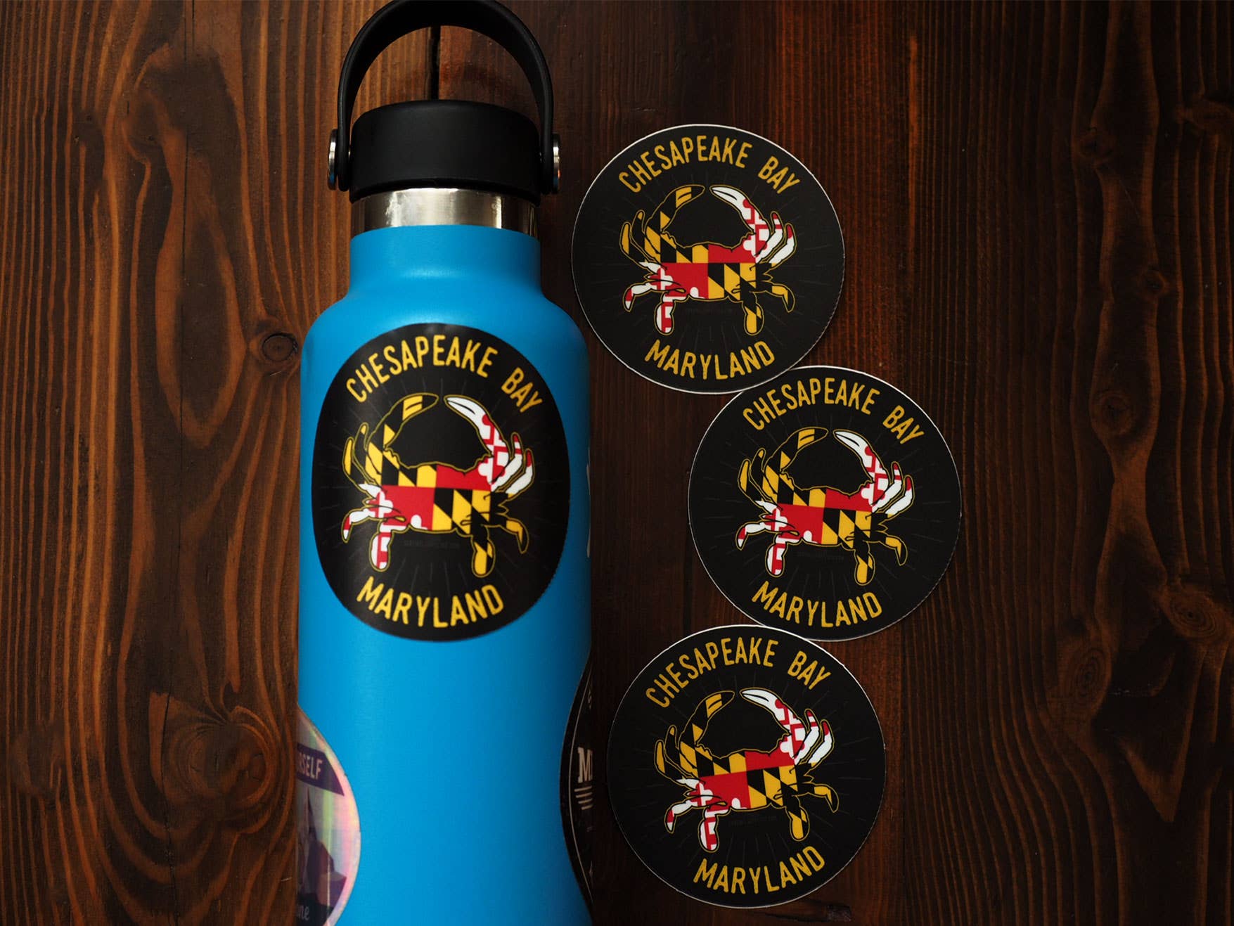 Sentinel Supply - Wholesale Sticker - Chesapeake Bay Maryland Crab Sticker8