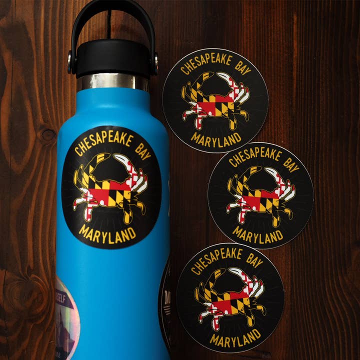 Sentinel Supply - Wholesale Sticker - Chesapeake Bay Maryland Crab Sticker8