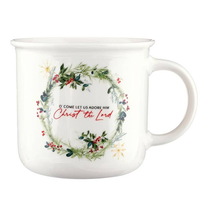 Mug - O Come Let Us Adore Him for wholesale by Faithworks by Creative Brands