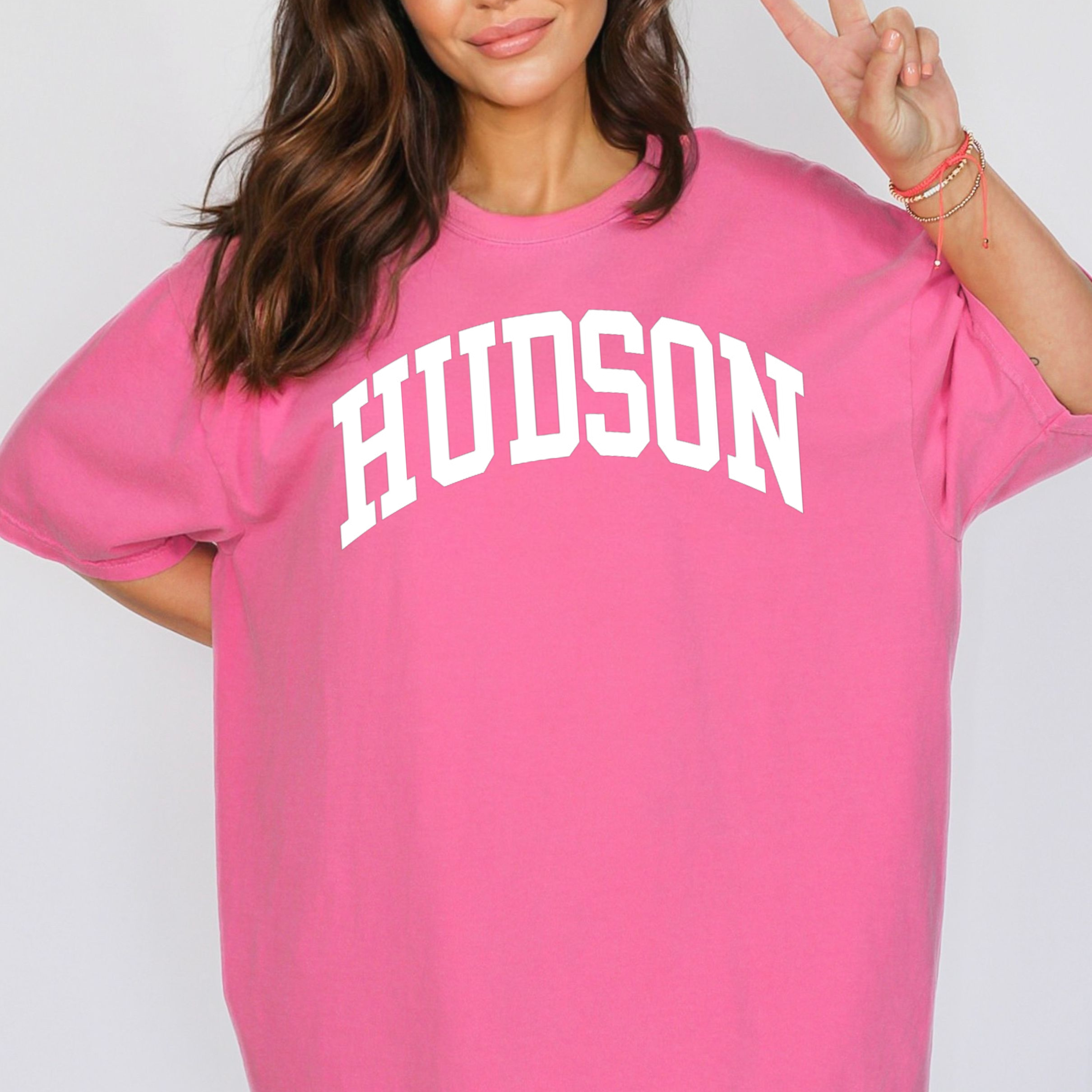 Faith & Life Christian Brands – Engroshandel T-shirt med print - Dame – Custom City Comfort Farver Heavyweight Hometown T-shirt11