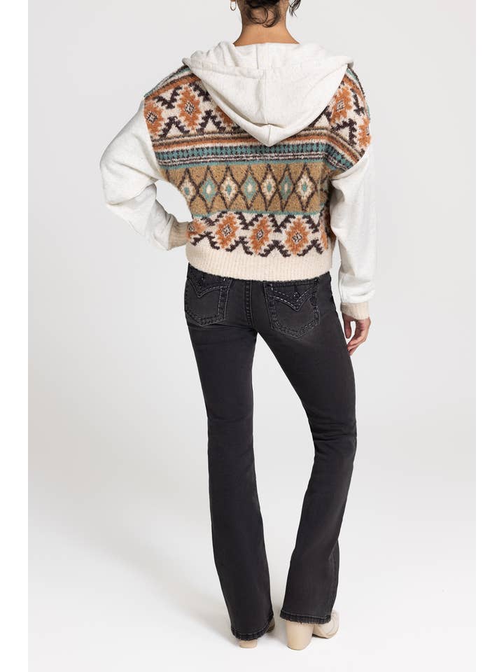 Miss Me - Wholesale Hoodie - Women's - MSW0462L- HOODED SWEATER1