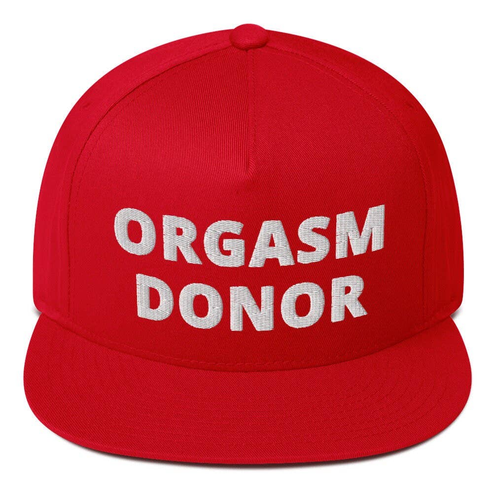 PositiveParty – wholesale Truckerkeps – Unisex – Rolig Sex Snapback-keps, Orgasmgivare, Broderad Gag-gåva7
