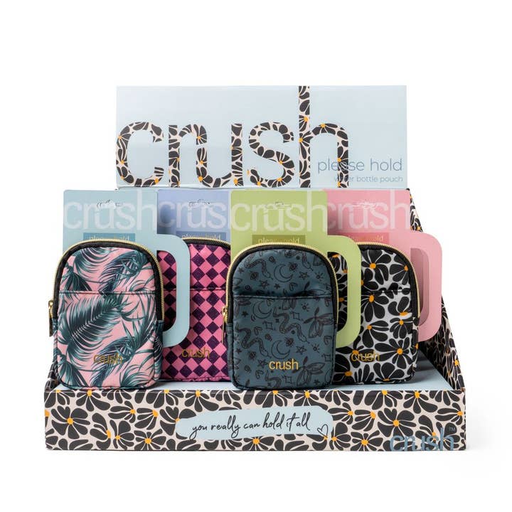 DM Merchandising – Engroshandel Posetaske - Dame – Crush Please Hold Vandflaskepose