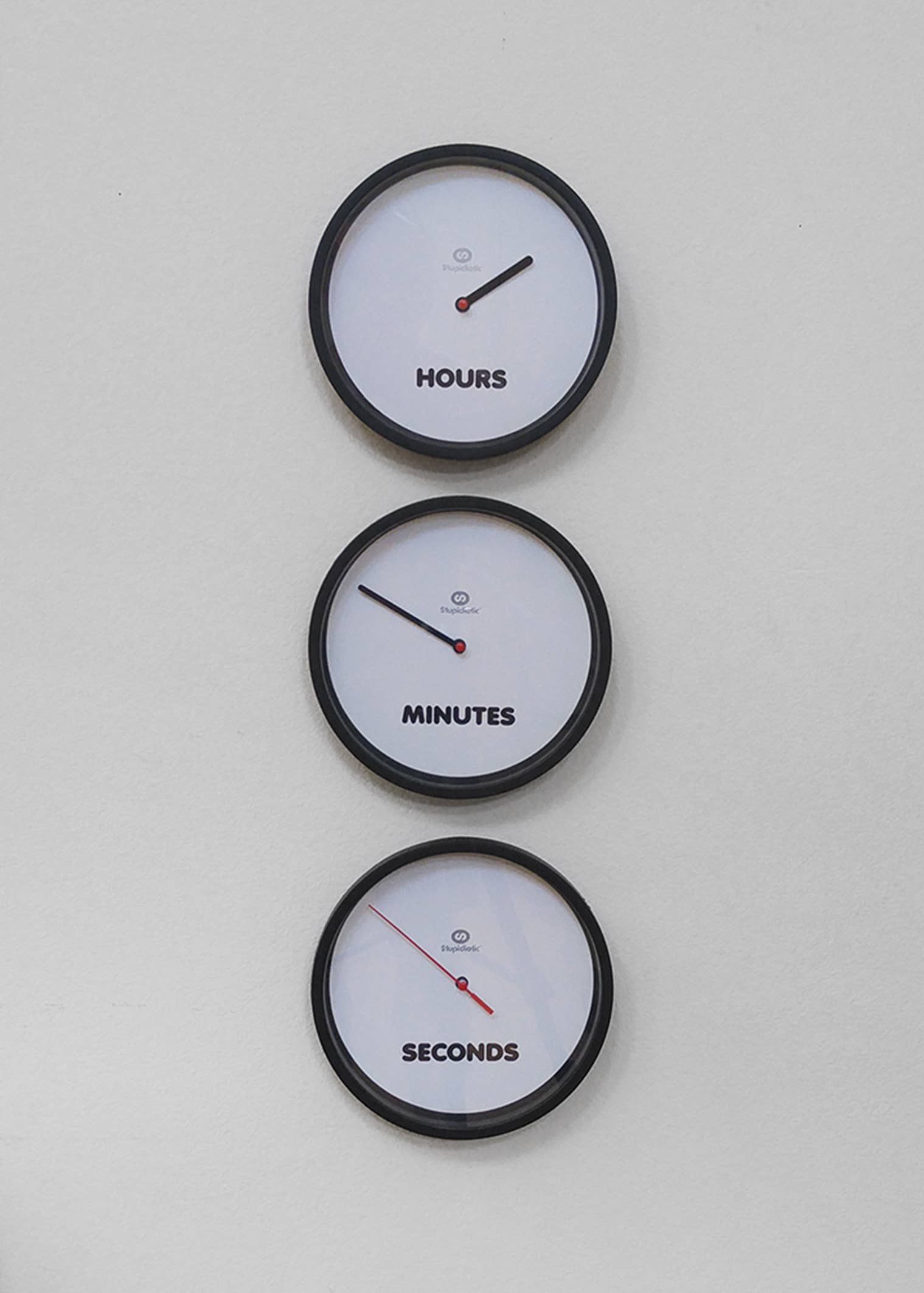 Stupidiotic - Wholesale Wall Clock - Three Times2
