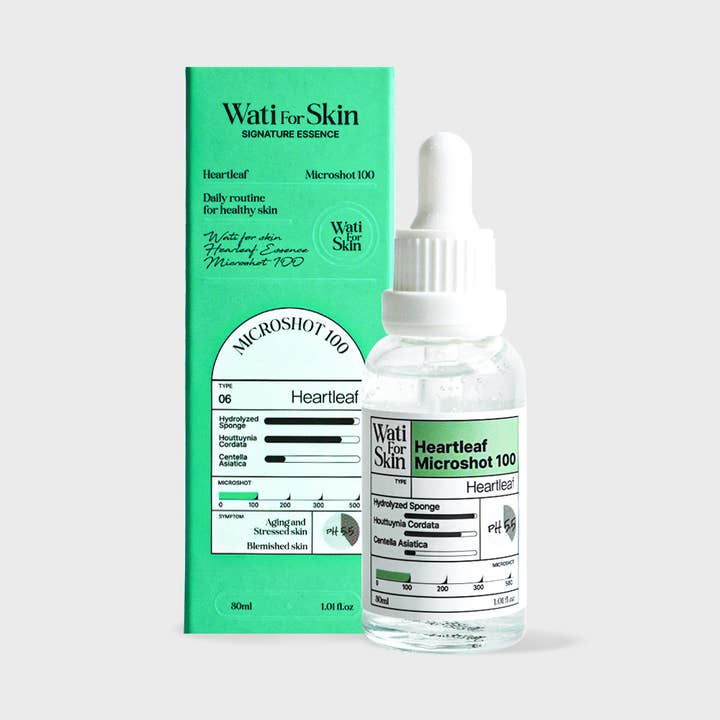 WATI FOR SKIN_Essence de Heartleaf Micro Spicule 100 pour la vente par YERMA