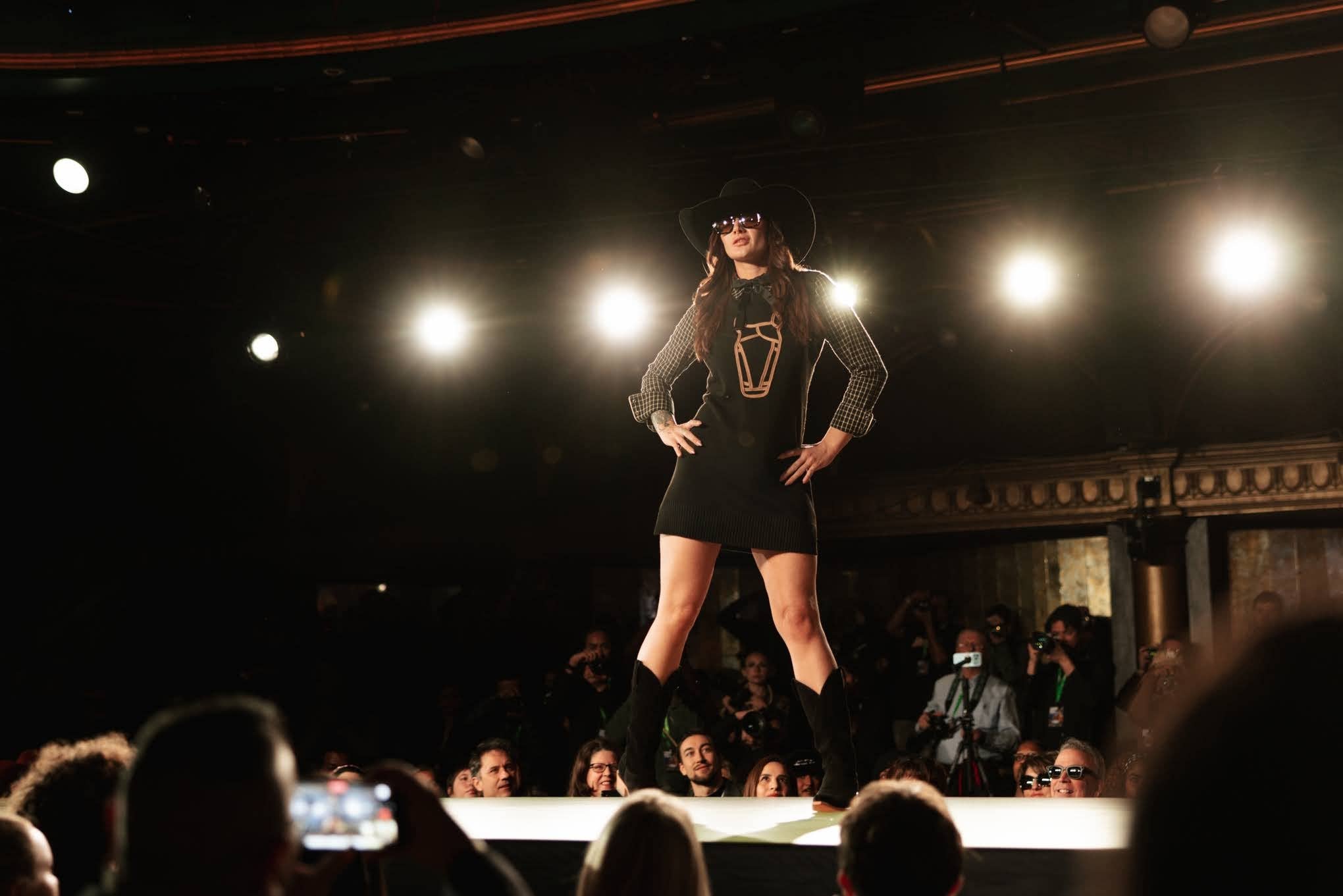 Rodeo Hippie - Wholesale Dress - Women's - MOD HORSE SWEATER DRESS IN BLACK (Pre-pack 2/2/2/1)7