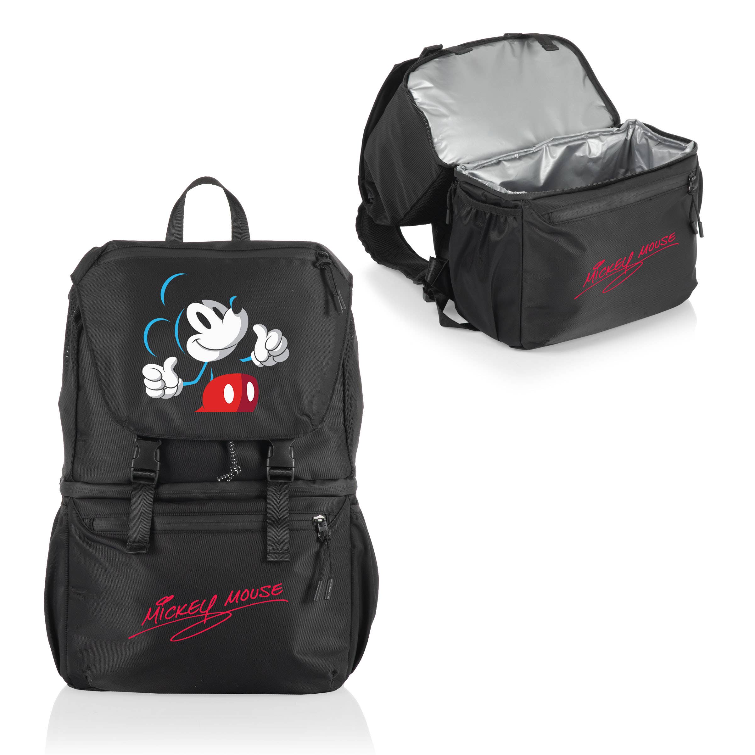Noir de carbone Sac à dos glacière Mickey Mouse Tarana en vente sur Faire3