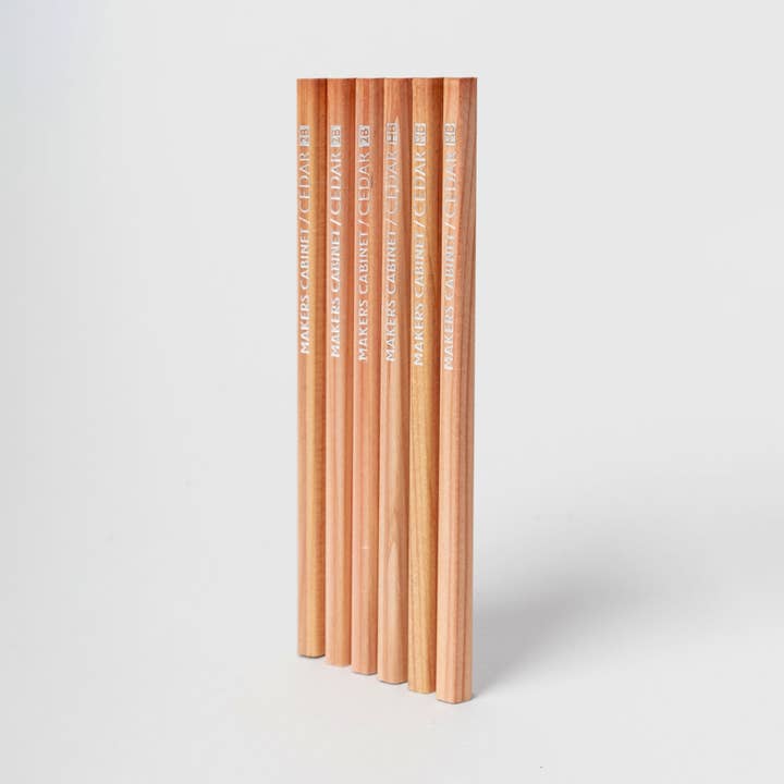 Blyanter - Røgelse Cedar Blyanter til Ferrule (HB eller 2B) for engroshandel hos Makers Cabinet