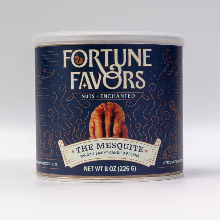 Fortune Favors - Wholesale Nuts - 8oz Fortune Favors The Mesquite