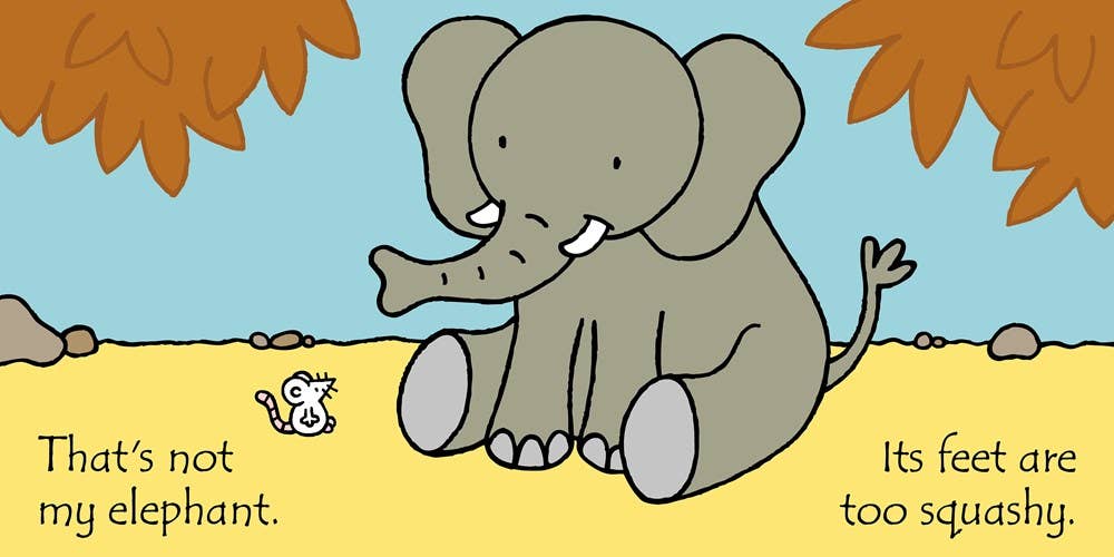 HarperCollins - Wholesale Baby & Toddler Book (0-2) - That's Not My Elephant. : Usborne1
