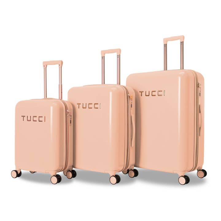 Titanio Travel Goods Group - Wholesale Luggage - TUCCI RACCOLTO 3-Piece Luggage Set