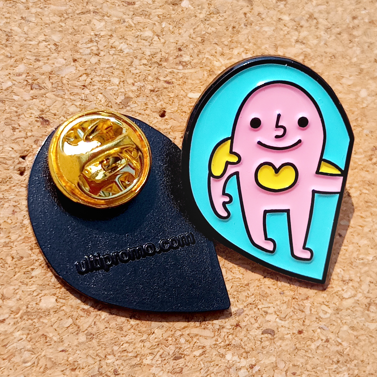 Chika Ando Illustration - Wholesale Lapel Pin/Button - Buddy Pins - A Cute Pair Of Enamel Pins5